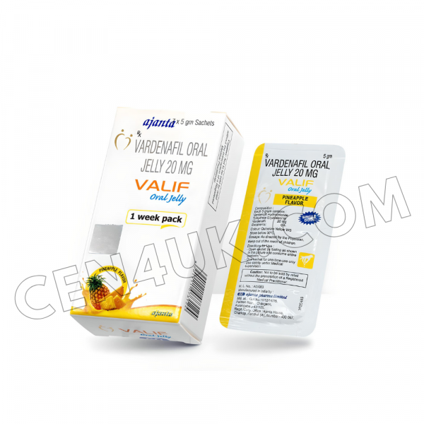 Valif Oral Jelly for erectile dysfunction treatment